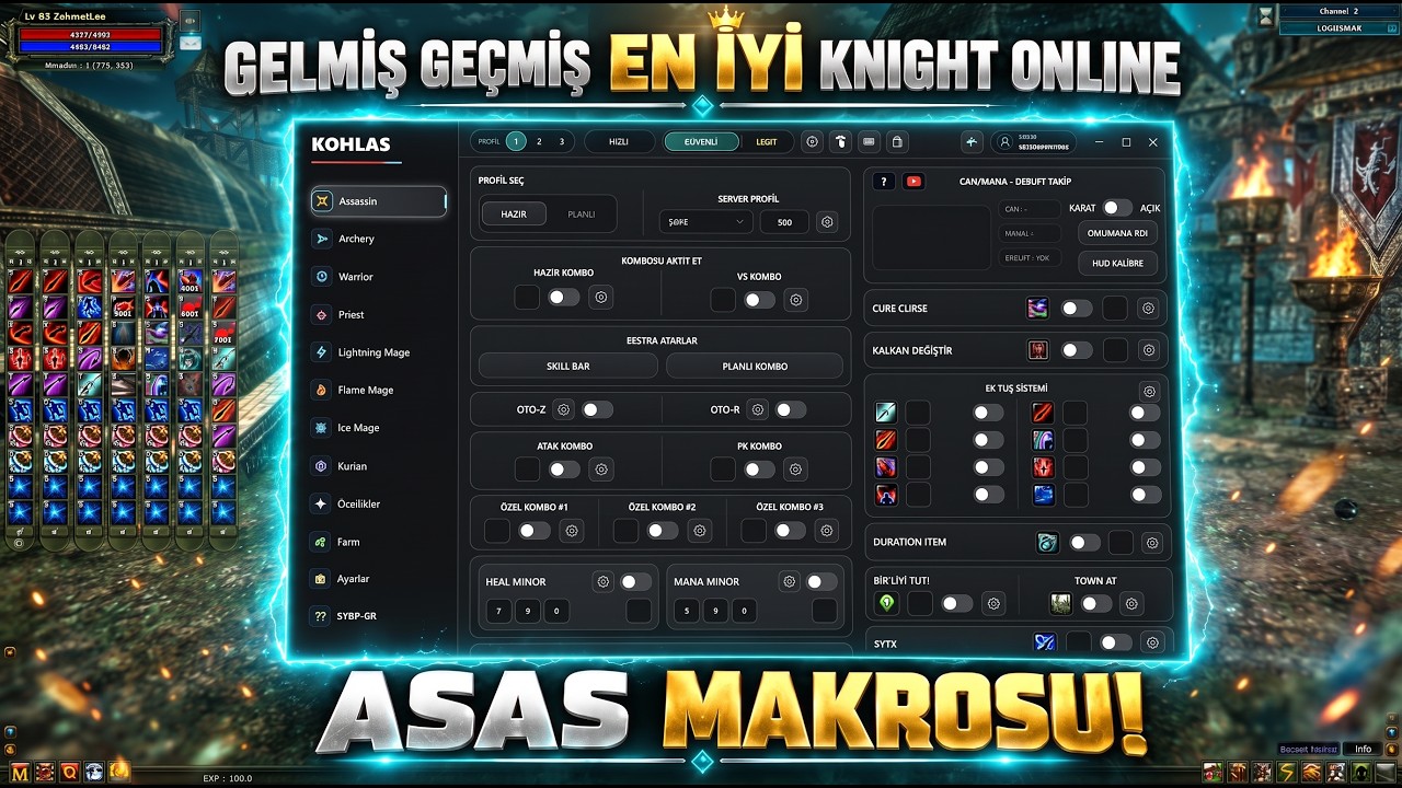 KOHLAS Assassin videosunun kapak görseli